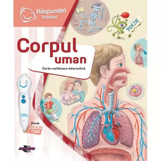 Carte interactiva Raspundel Istetel - Corpul uman Carte interactiva Raspundel Istetel - Corpul uman