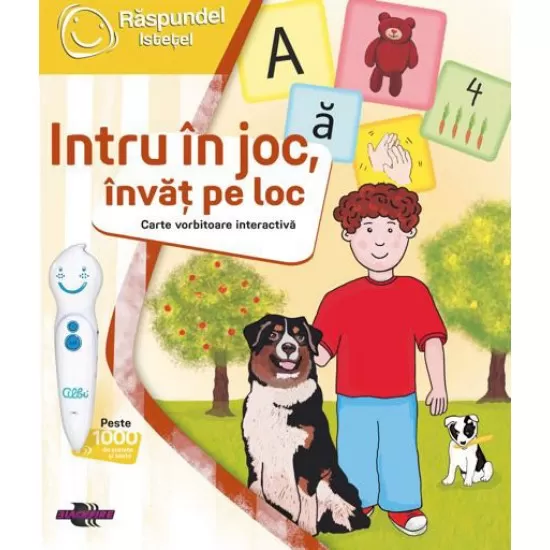 Carte interactiva Raspundel Istetel - Intru in joc, Invat pe loc Carte interactiva Raspundel Istetel - Intru in joc, Invat pe loc