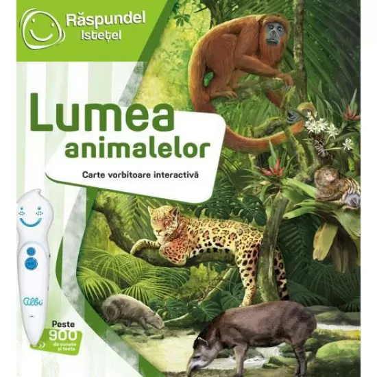 Carte interactiva Raspundel Istetel - Lumea animalelor Carte interactiva Raspundel Istetel - Lumea animalelor