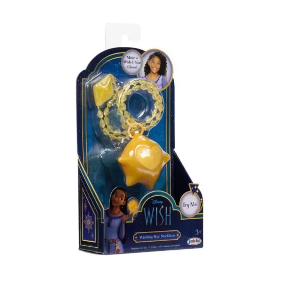 Colier in forma de stea, cu lumini si sunete Disney Wish Colier in forma de stea, cu lumini si sunete Disney Wish