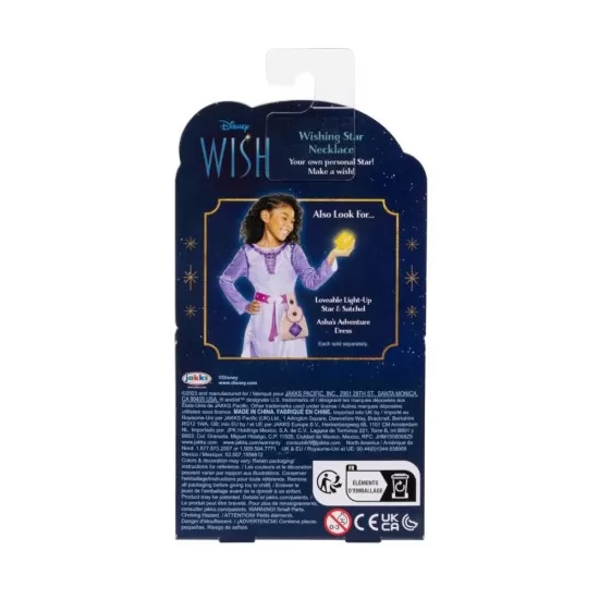 Colier in forma de stea, cu lumini si sunete Disney Wish Colier in forma de stea, cu lumini si sunete Disney Wish