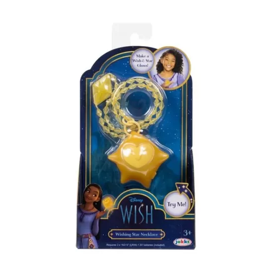 Colier in forma de stea, cu lumini si sunete Disney Wish Colier in forma de stea, cu lumini si sunete Disney Wish