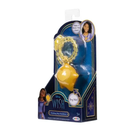 Colier in forma de stea, cu lumini si sunete Disney Wish Colier in forma de stea, cu lumini si sunete Disney Wish