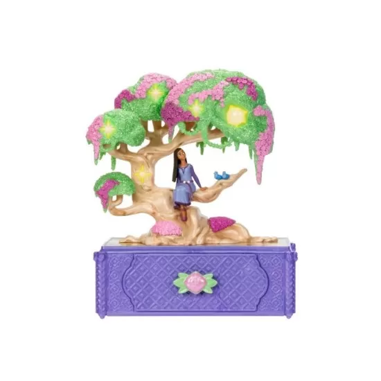 Cutie de bijuterii cu lumini si sunete Disney Wish - Copacul dorintelor Cutie de bijuterii cu lumini si sunete Disney Wish - Copacul dorintelor