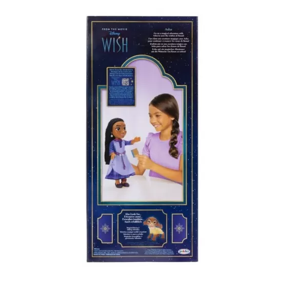 Papusa aventuriera Asha Disney Wish 38 cm Papusa aventuriera Asha Disney Wish 38 cm