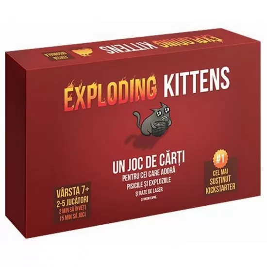 Joc Exploding Kittens Joc Exploding Kittens