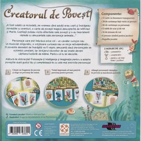 Joc de societate - Creatorul de Povesti Joc de societate - Creatorul de Povesti