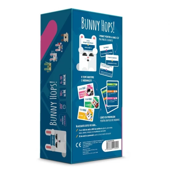 Joc de societate Bunny Hops, limba romana