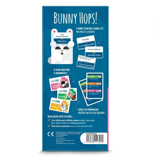 Joc de societate Bunny Hops, limba romana