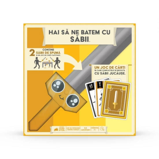 Joc de societate Hai sa ne batem cu sabii