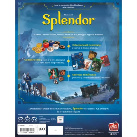 Joc de societate Splendor Refresh, limba romana