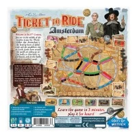 Joc de societate Ticket to Ride Amsterdam, limba engleza