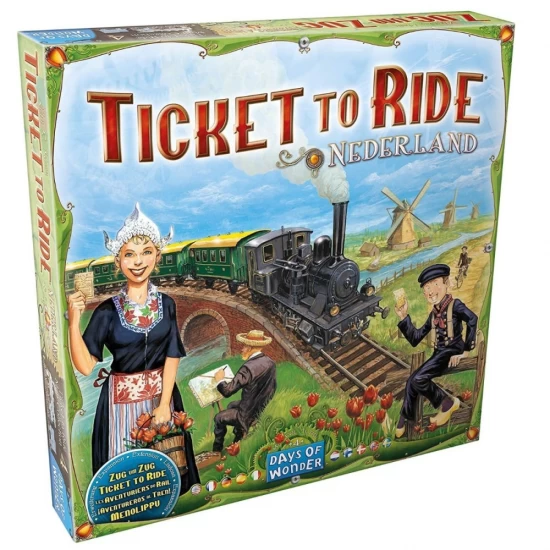 Joc de societate Ticket to Ride Map Collection Netherlands, limba engleza Joc de societate Ticket to Ride Map Collection Netherlands, limba engleza