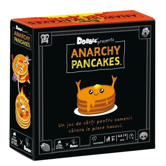 Joc Dobble Anarchy Pancakes, limba romana Joc Dobble Anarchy Pancakes, limba romana