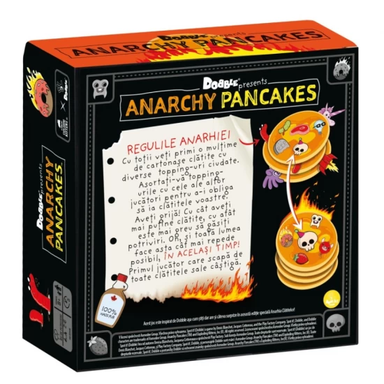 Joc Dobble Anarchy Pancakes, limba romana Joc Dobble Anarchy Pancakes, limba romana