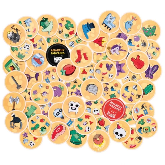 Joc Dobble Anarchy Pancakes, limba romana Joc Dobble Anarchy Pancakes, limba romana