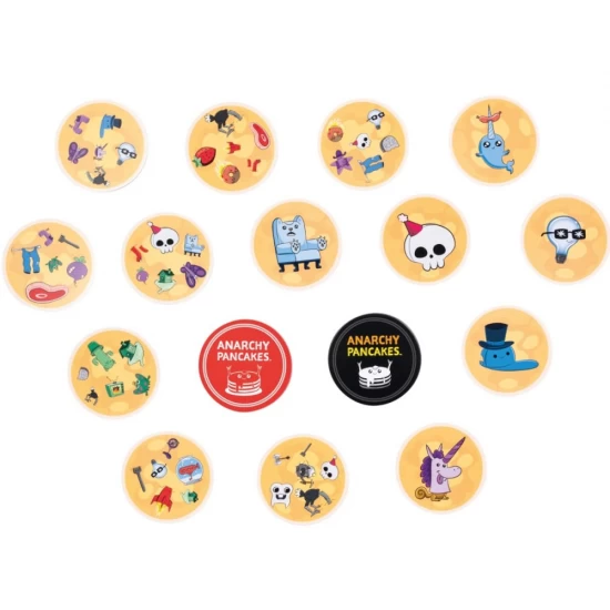 Joc Dobble Anarchy Pancakes, limba romana Joc Dobble Anarchy Pancakes, limba romana