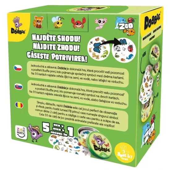Joc Dobble Zoo New Version Joc Dobble Zoo New Version