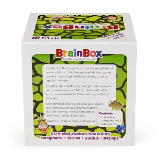 Joc educativ BrainBox Dinozauri Joc educativ BrainBox Dinozauri