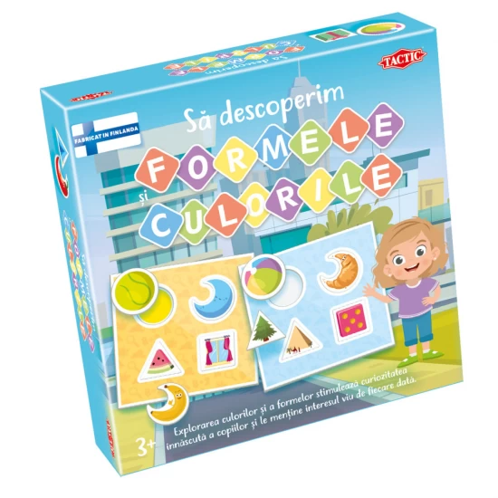 Joc educativ - Sa descoperim Formele si culorile Joc educativ - Sa descoperim Formele si culorile