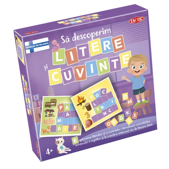 Joc educativ - Sa descoperim Litere si cuvinte Joc educativ - Sa descoperim Litere si cuvinte
