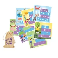Joc educativ - Sa descoperim Litere si cuvinte