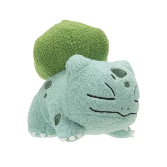 Jucarie de plus Pokemon Bulbasaur adormit 13 cm Jucarie de plus Pokemon Bulbasaur adormit 13 cm