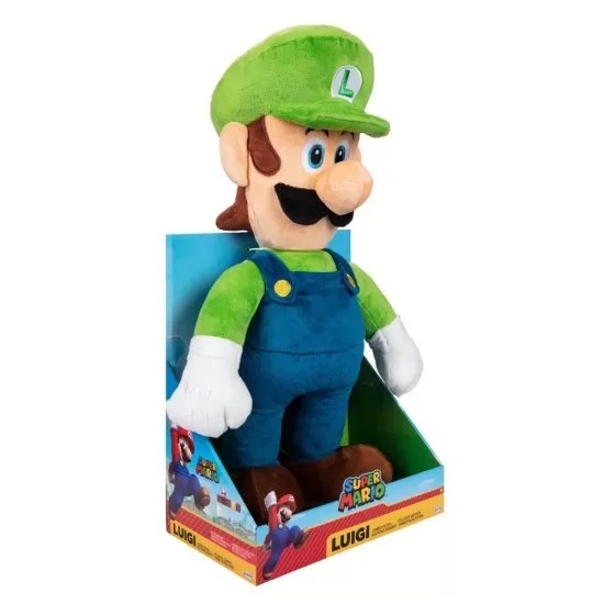 Jucarie de plus Luigi 50 cm Nintendo Mario Jucarie de plus Luigi 50 cm Nintendo Mario