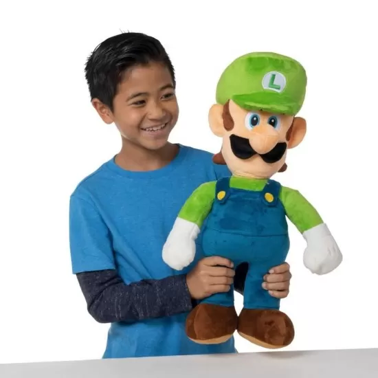 Jucarie de plus Luigi 50 cm Nintendo Mario Jucarie de plus Luigi 50 cm Nintendo Mario
