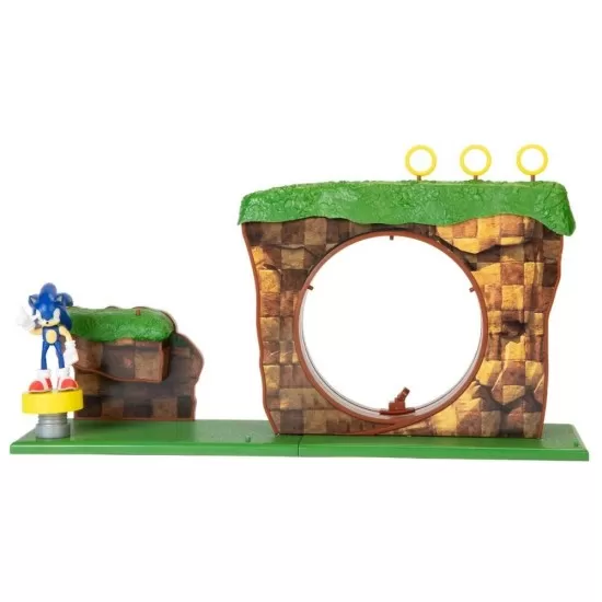 Set de joaca Nintendo Sonic - Green Hill Zone Set de joaca Nintendo Sonic - Green Hill Zone