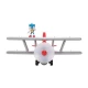 Set de joaca Nintendo Sonic cu avion cu lumini si sunete, figurina Sonic inclusa Set de joaca Nintendo Sonic cu avion cu lumini si sunete, figurina Sonic inclusa