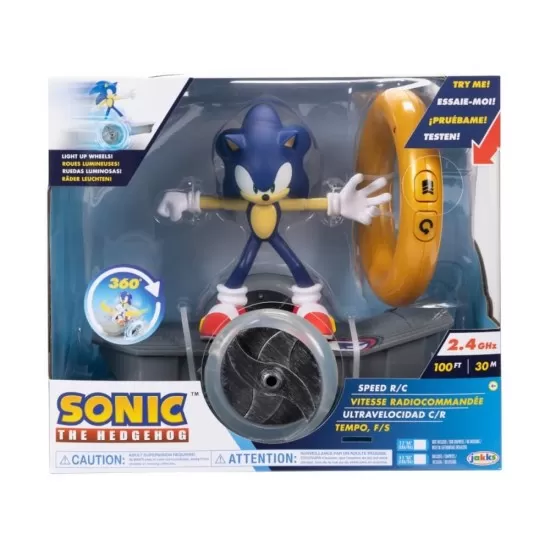 Figurina Nintendo Sonic cu telecomanda si skateboard super viteza Figurina Nintendo Sonic cu telecomanda si skateboard super viteza
