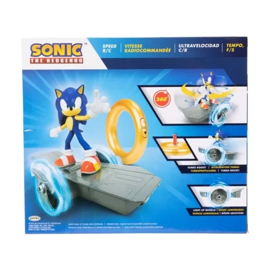 Figurina Nintendo Sonic cu telecomanda si skateboard super viteza Figurina Nintendo Sonic cu telecomanda si skateboard super viteza
