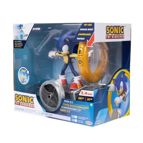 Figurina Nintendo Sonic cu telecomanda si skateboard super viteza Figurina Nintendo Sonic cu telecomanda si skateboard super viteza