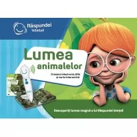 Pachet Raspundel Istetel, creion si carte - Lumea animalelor 