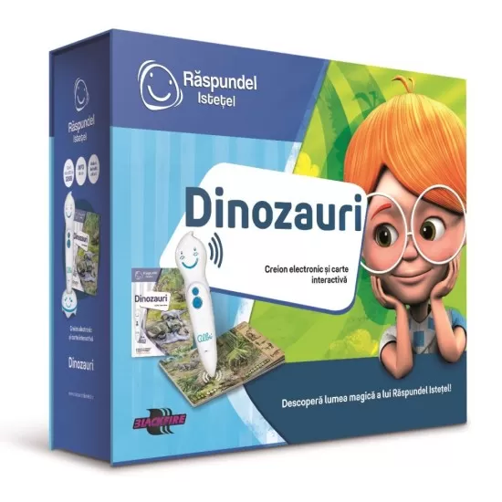 Pachet Raspundel Istetel creion si carte Dinozauri Pachet Raspundel Istetel creion si carte Dinozauri