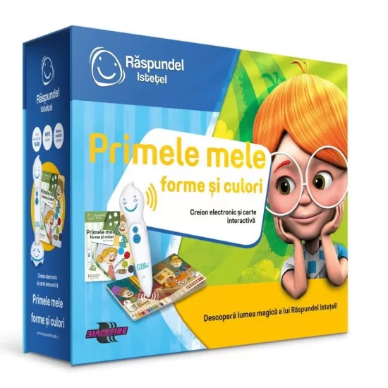 Pachet Raspundel Istetel, creion si carte - Primele mele forme si culori Pachet Raspundel Istetel, creion si carte - Primele mele forme si culori