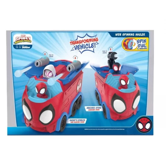 Vehicul transformabil cu 3 personaje Paienjenelul Marvel Vehicul transformabil cu 3 personaje Paienjenelul Marvel