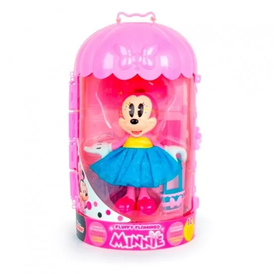 Papusa Minnie cu accesorii - Fluffy Famingo Papusa Minnie cu accesorii - Fluffy Famingo