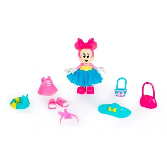 Papusa Minnie cu accesorii - Fluffy Famingo Papusa Minnie cu accesorii - Fluffy Famingo