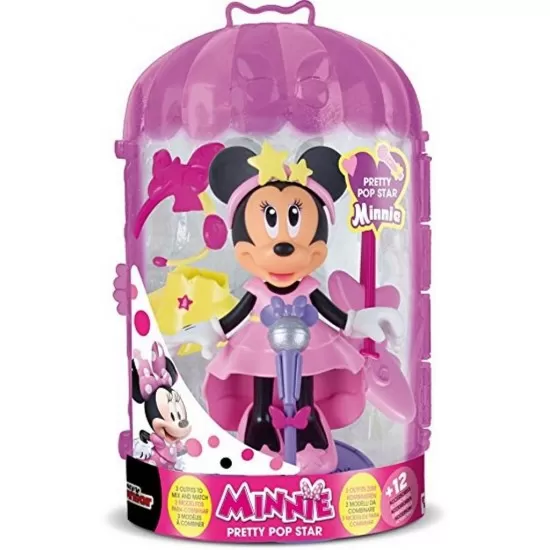 Set de joaca Minnie cu accesorii pop star Set de joaca Minnie cu accesorii pop star
