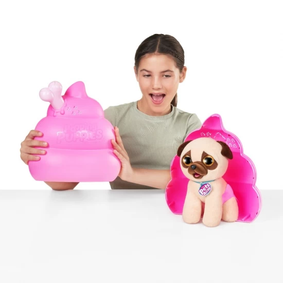 Jucarie de plus interactiva Pets Alive catelus cu accesorii surpriza Pooping Puppies Jucarie de plus interactiva Pets Alive catelus cu accesorii surpriza Pooping Puppies