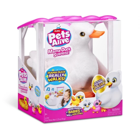 Jucarie de plus interactiva Pets Alive - Mama Rata si bobocii sai