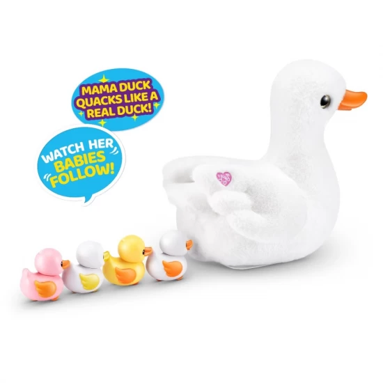 Jucarie de plus interactiva Pets Alive - Mama Rata si bobocii sai
