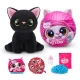 Jucarie de plus interactiva pisica cu accesorii supriza, Smitten Kittens, Pets Alive Jucarie de plus interactiva pisica cu accesorii supriza, Smitten Kittens, Pets Alive