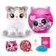 Jucarie de plus interactiva pisica cu accesorii supriza, Smitten Kittens, Pets Alive Jucarie de plus interactiva pisica cu accesorii supriza, Smitten Kittens, Pets Alive
