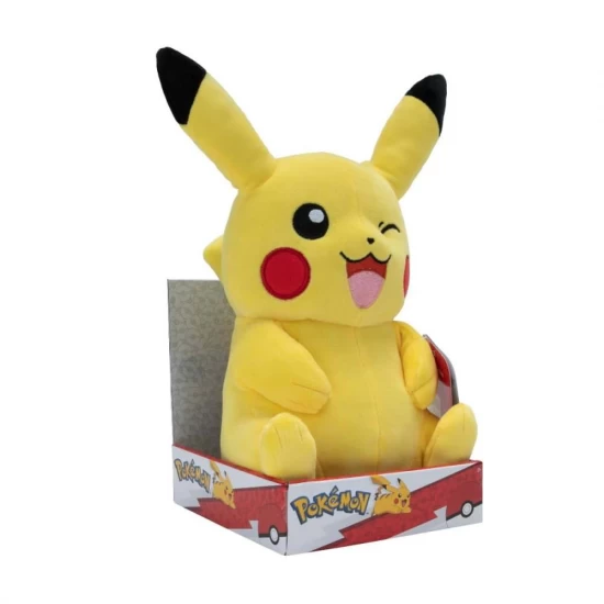 Jucarie de plus Pokemon 30 cm Pikachu S4 Jucarie de plus Pokemon 30 cm Pikachu S4
