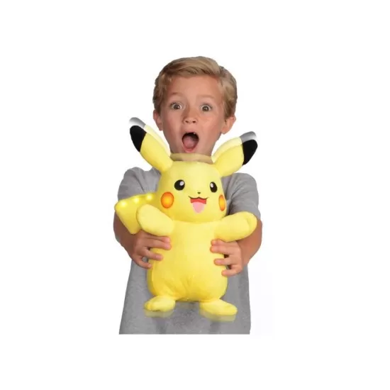 Jucarie de plus cu functii Power Action Pokemon Pikachu Jucarie de plus cu functii Power Action Pokemon Pikachu