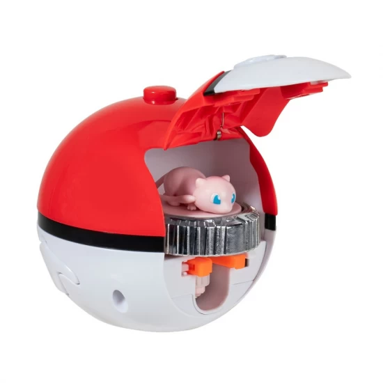 Set de joaca Battle Spinner Pokemon cu doua figurine (Pikachu #1, Mew, Poké Ball, & Poké Ball) Set de joaca Battle Spinner Pokemon cu doua figurine (Pikachu #1, Mew, Poké Ball, & Poké Ball)