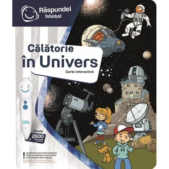 Carte interactiva Raspundel Istetel - Calatorie in univers Carte interactiva Raspundel Istetel - Calatorie in univers